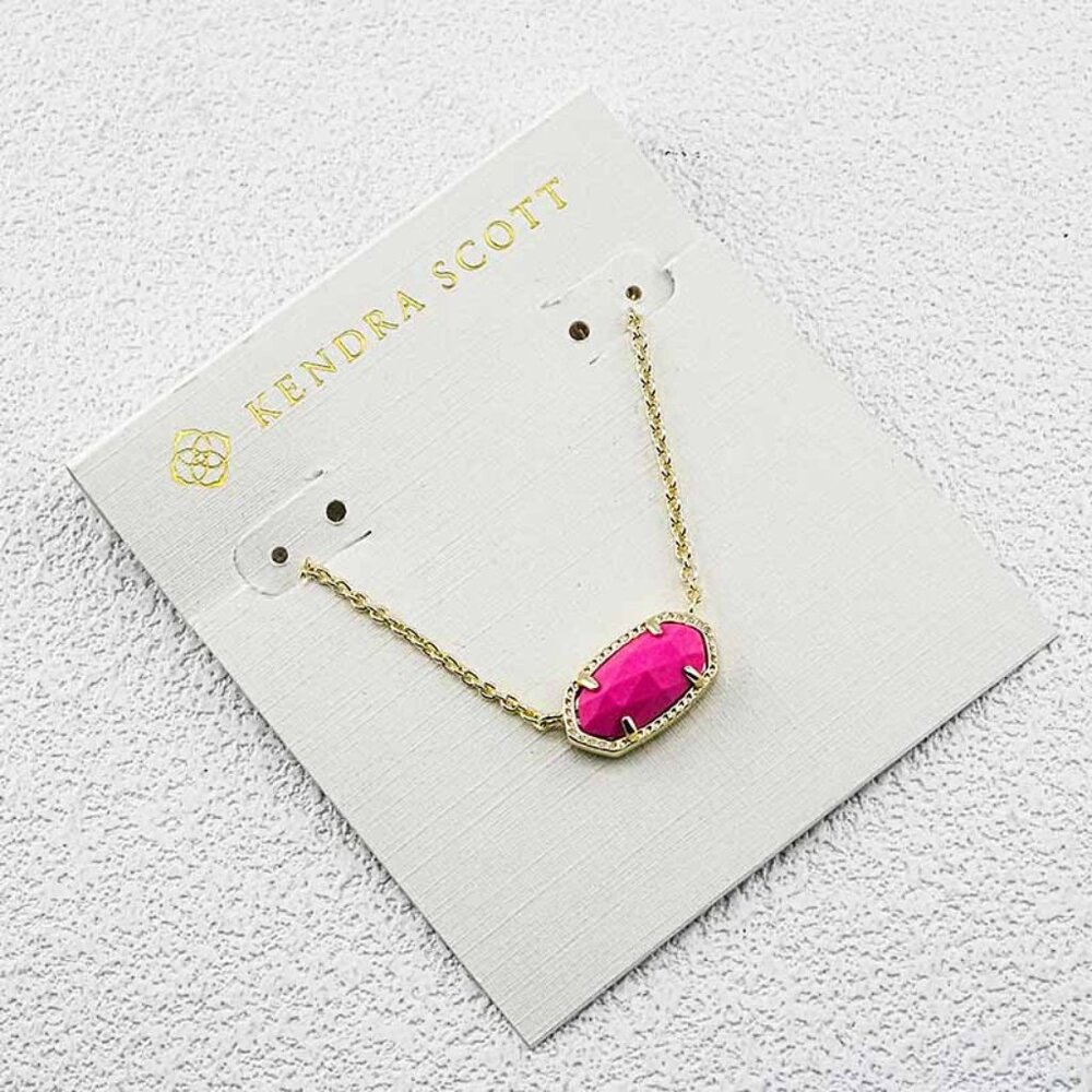Kendra Scott Pink Turquoise Necklace